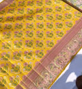 Beautiful bridal Meenakari saree